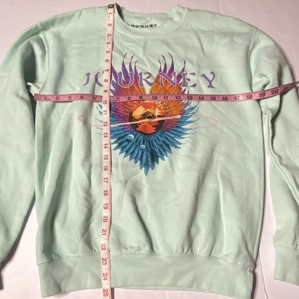 Journey Band Graphic Crewneck Sweatshirt S - Picture 4 of 5